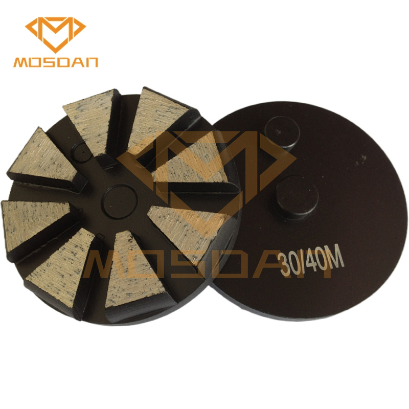 3'' STI Diamond Grinding Disc 8 Segment Metals