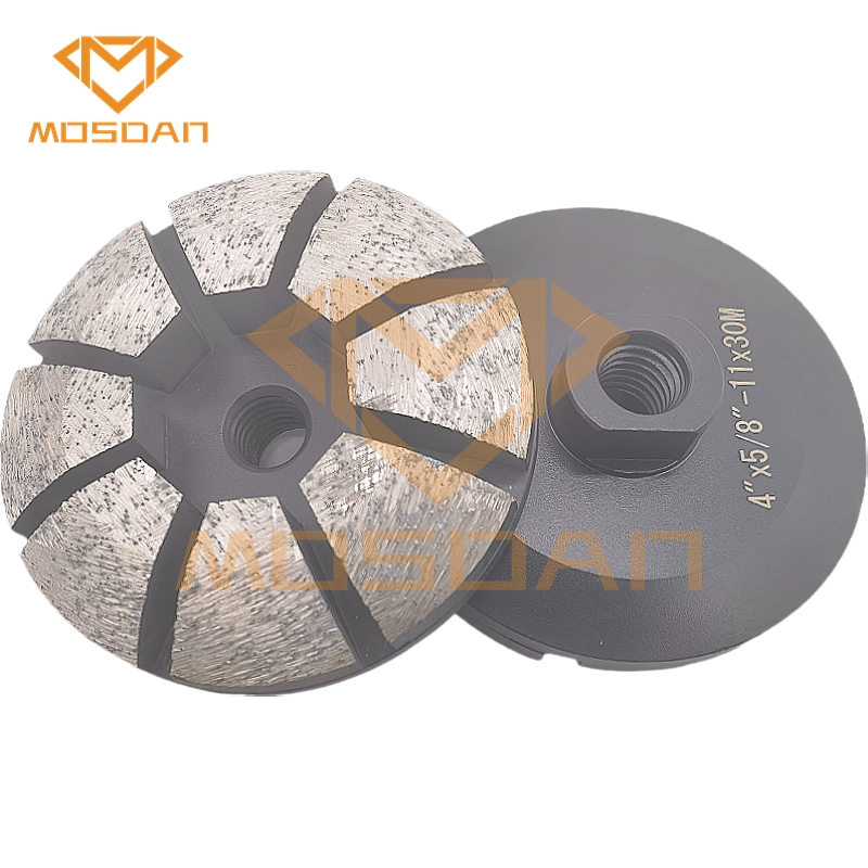 Bevel cup wheel